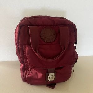 Burgundy Nylon Dr. Marten’s backpack